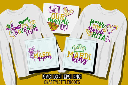 Mardi Gras Bundle Set
