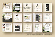 Instagram Feed Templates for Coaches, a Social Media Template by Mirazz (Thumbnail 6 of 29)