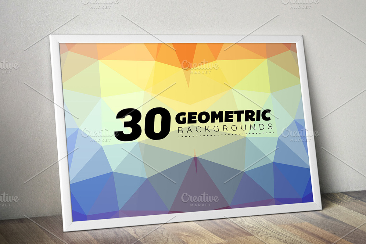 Geometric Backgrounds 30 - 1 preview 2