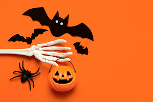 Halloween concept background, a Holiday Photo by esthermm
