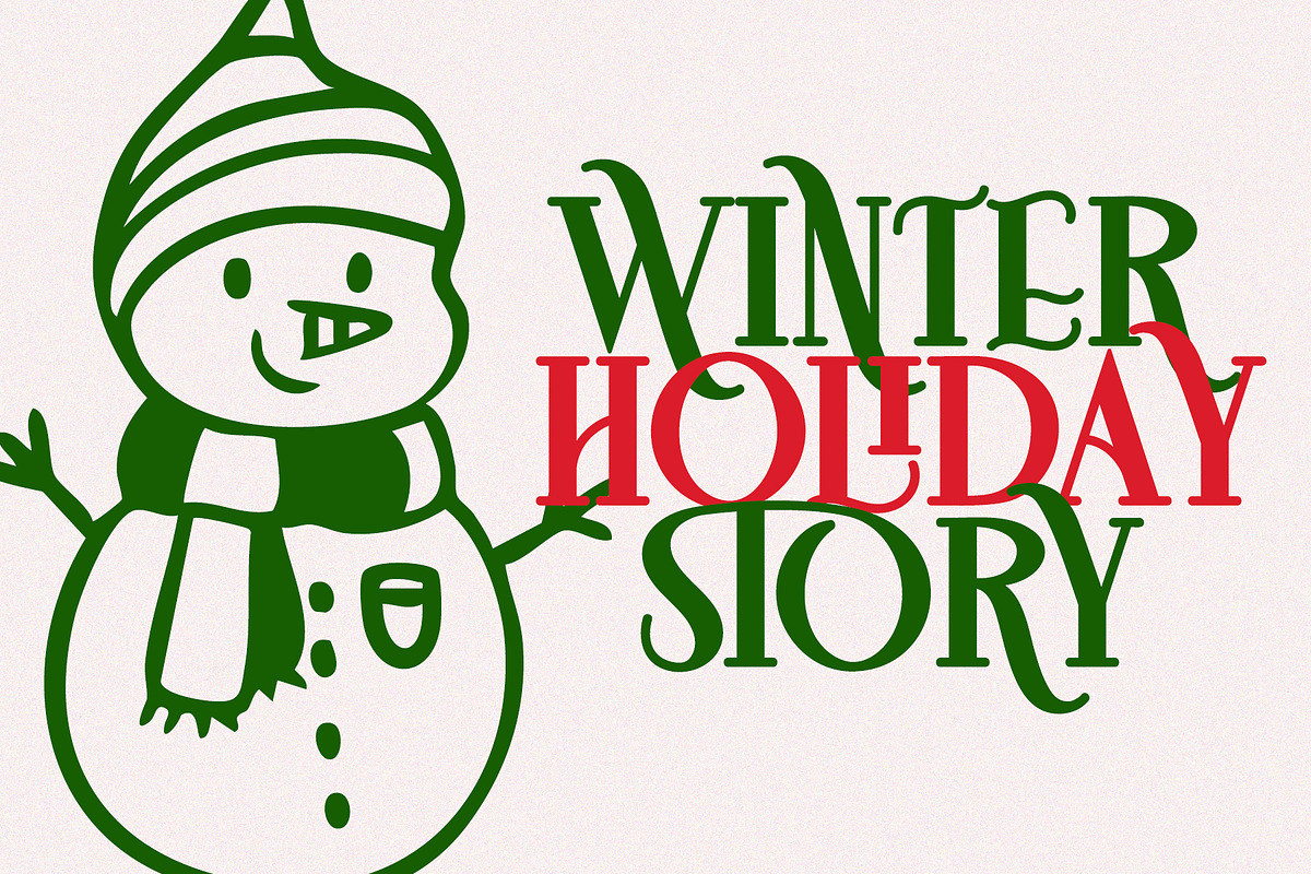 Awesome Christmas Display Serif Font, a Serif Font by Airotype (Photo 5 of 12)