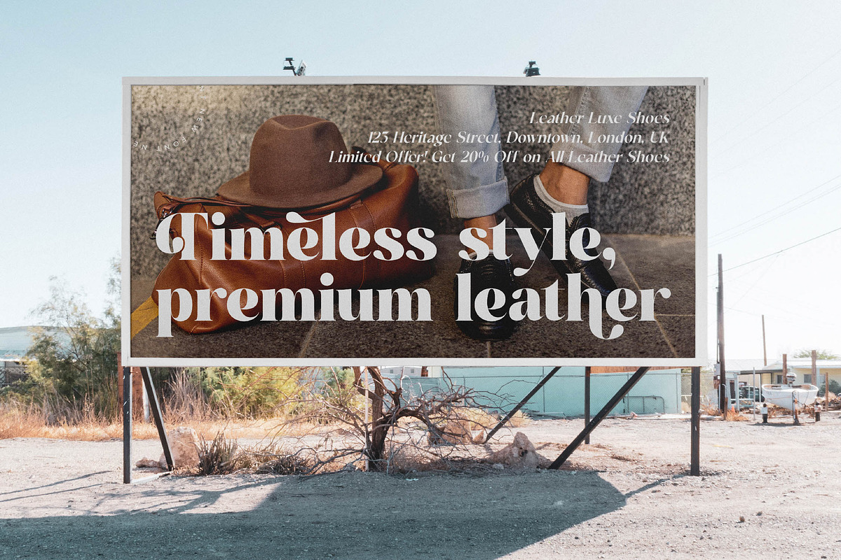 Melody Cottage Modern Bold Serif, a Serif Font by timelesstype.co (Photo 6 of 20)