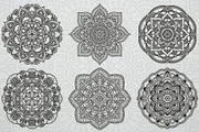 Mandalas set, a Decorative Illustration by Krolja (Thumbnail 3 of 9)