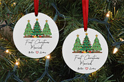 First Christmas Married Ornament, an Illustration by CrexoraLab (Thumbnail 3 of 4)
