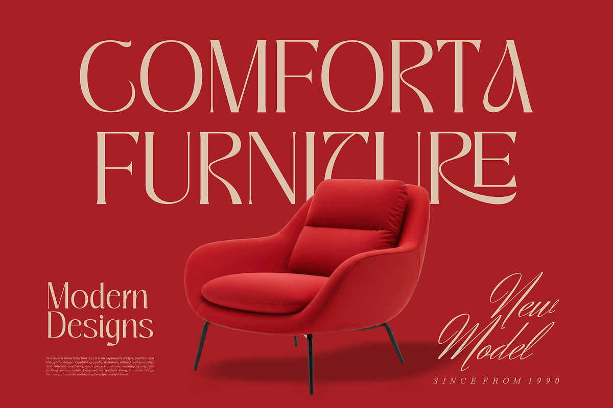Rozade || Elegant Serif Typeface, a Serif Font by Ermedia Studio (Photo 4 of 10)