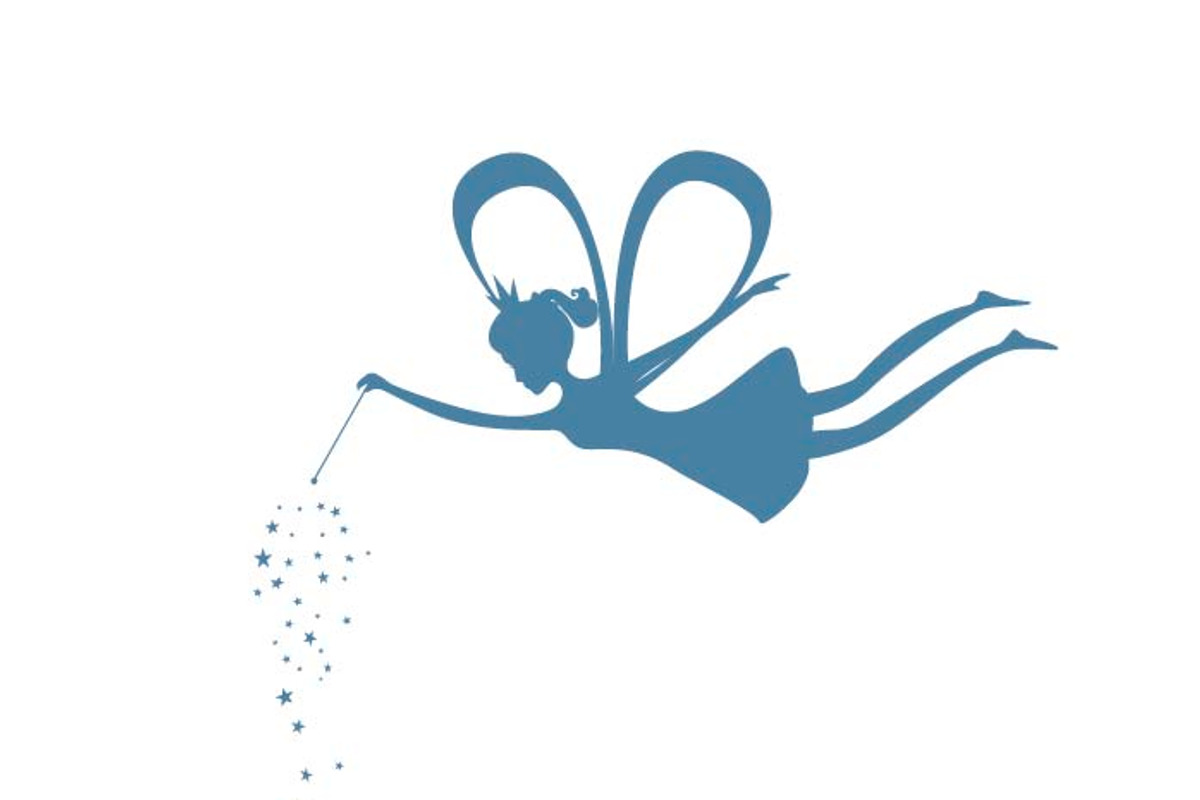 Cartoon Fairies Silhouette, an Illustration by Svetlana Voloshina (Photo 4 of 7)