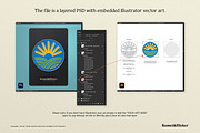 Enamel Pin & Card Mockups, a Merchandise Mockup by Komet & Flicker (Thumbnail 17 of 18)