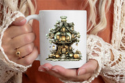 Whimsical Halloween House Clipart, an Illustration by designcity5 (Thumbnail 5 of 5)