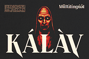 Night Georgia - Horror Font, a Serif Font by RagamKata (Thumbnail 10 of 12)