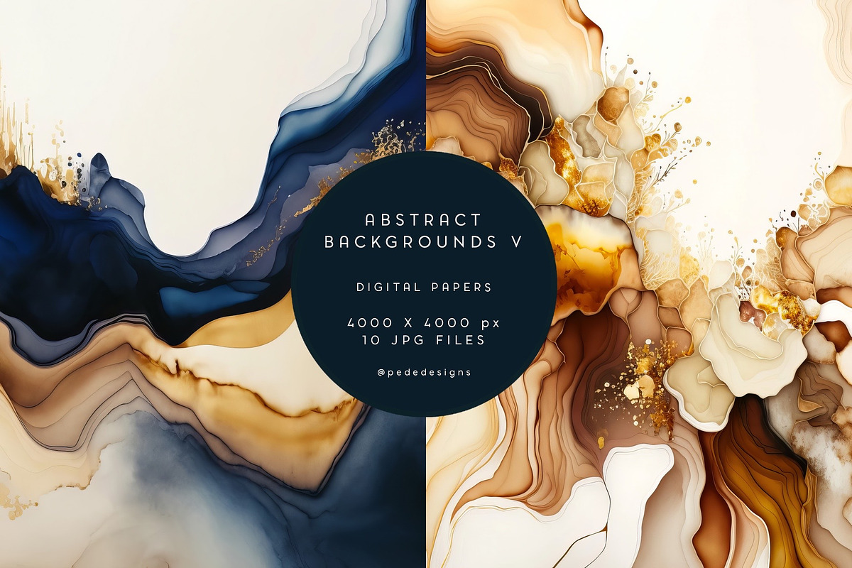Abstract Backgrounds V, a Texture Graphic by PeDe Designs