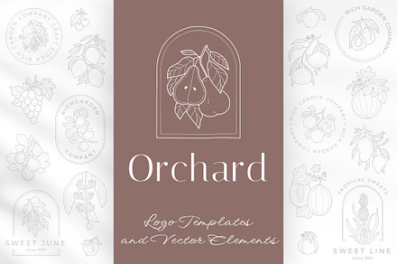 Orchard logo elements and templates