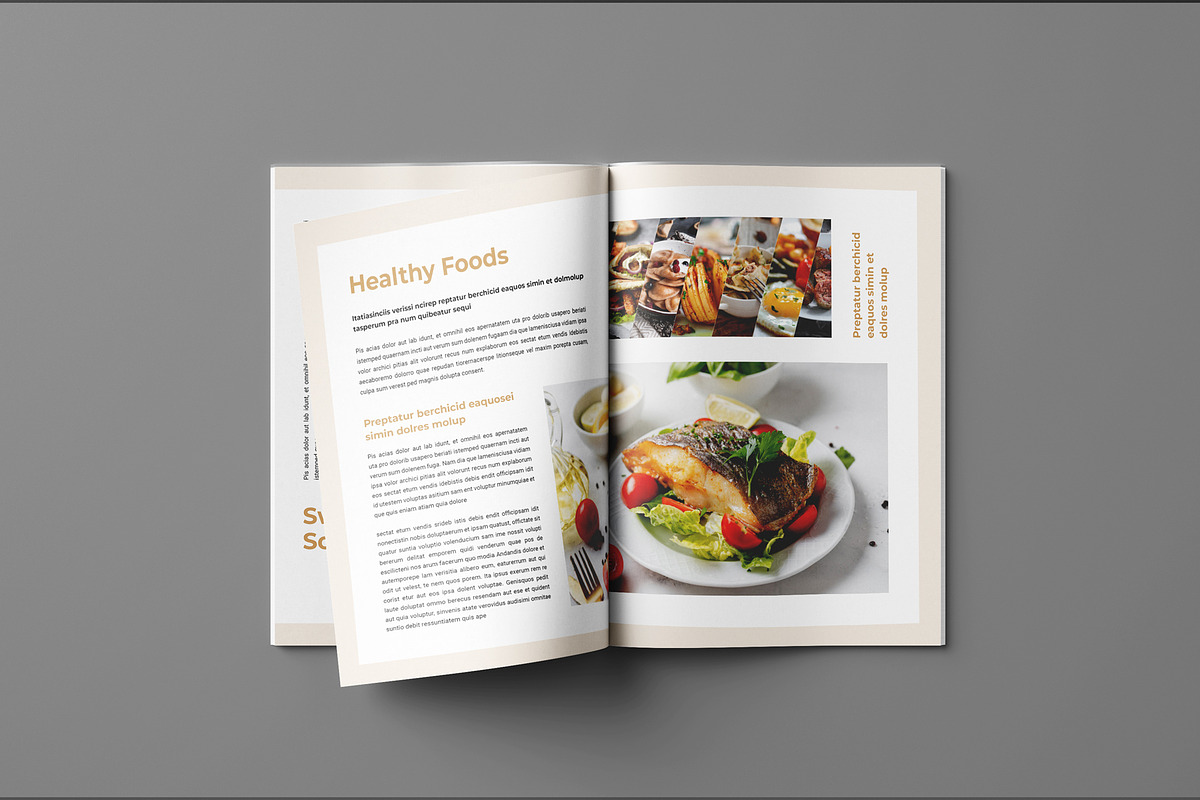 Recipe Book & Cooking Magazine, a Magazine Template by Seeing-art (Photo 4 of 11)