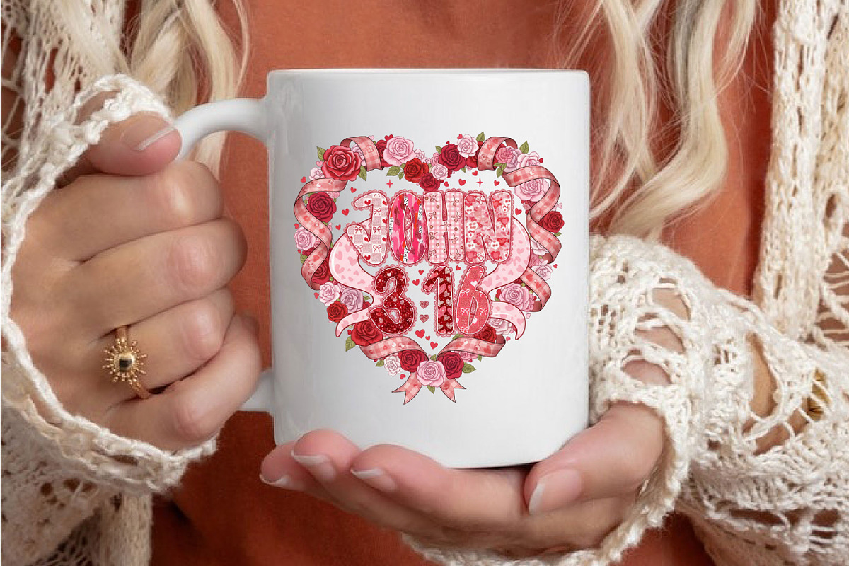 Preppy John 316 Loved Valentine Glit, an Illustration by Designking (Photo 5 of 6)