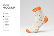 Socks Mockup Template, a Bottom Mockup by graphypix (Thumbnail 2 of 4)