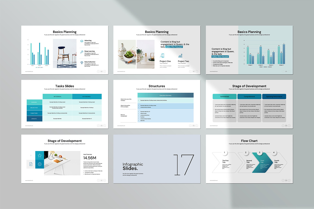 Business Plan PowerPoint Template, a Presentation Template by creathrivestudio (Photo 23 of 30)