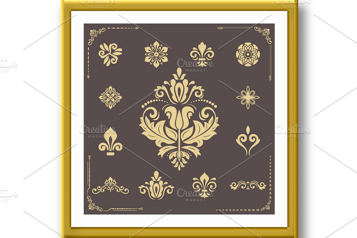 Set of Classic Orient Vector, a Pattern Graphic by FineArtStudio (Photo 2 of 3)