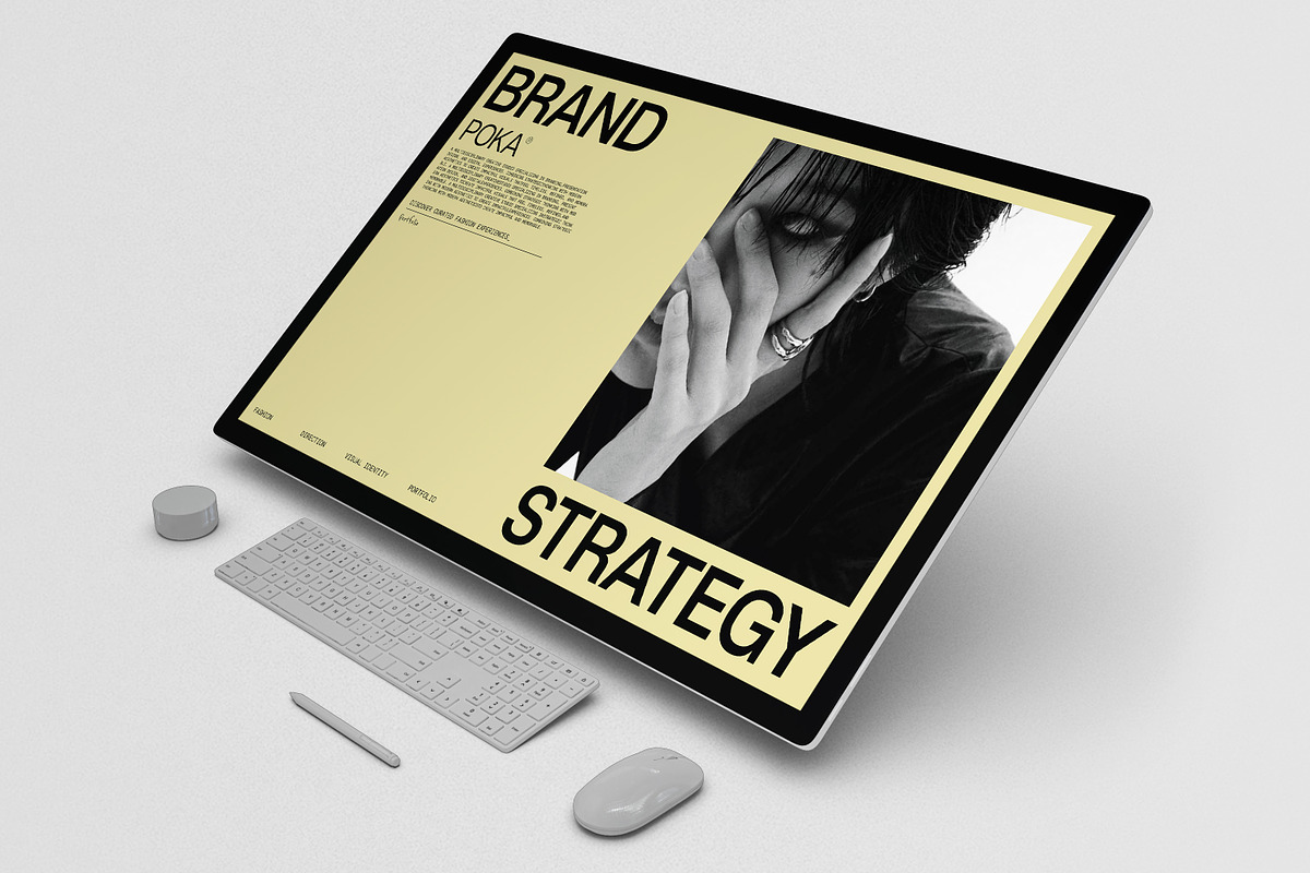 POKA | Brand Strategy, a Presentation Template by evgenystudio (Photo 2 of 7)