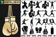 100 Self Defense and Martial Art SVG, a Person Illustration by pixaroma (Thumbnail 2 of 6)