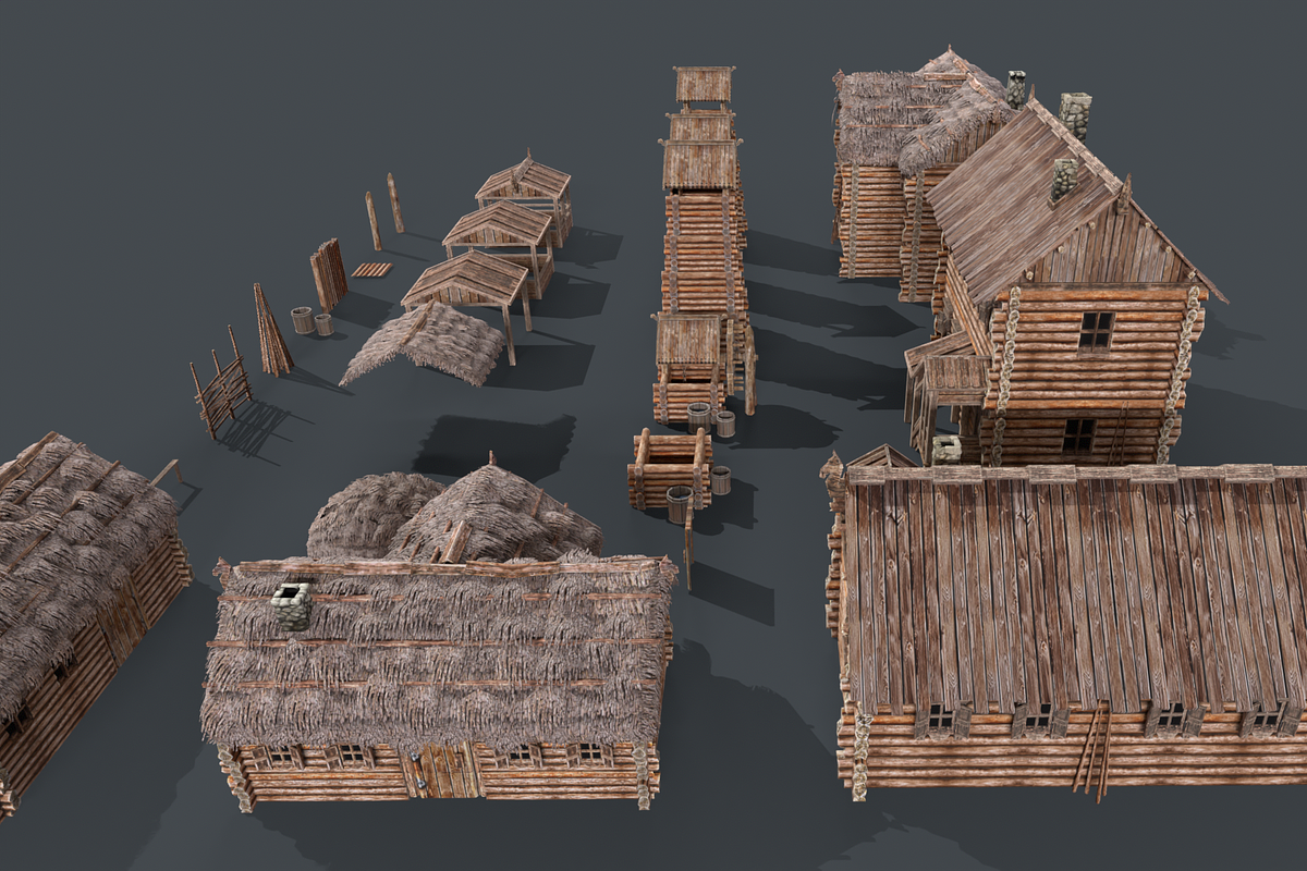 Wooden Village, an Architecture 3D Model by Beatheart Creative Studio (Photo 12 of 22)