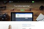 AppLanding — Bootstrap Landing Page, a Bootstrap Template by designmarket24 (Thumbnail 2 of 2)