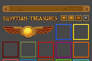 Egyptian treasures slots game, an Illustration by Saranai Store (Thumbnail 3 of 11)