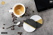 Round Coasters Mock-ups Set, a Cups & Container Mockup by Mocca Mockups Store (Thumbnail 16 of 24)