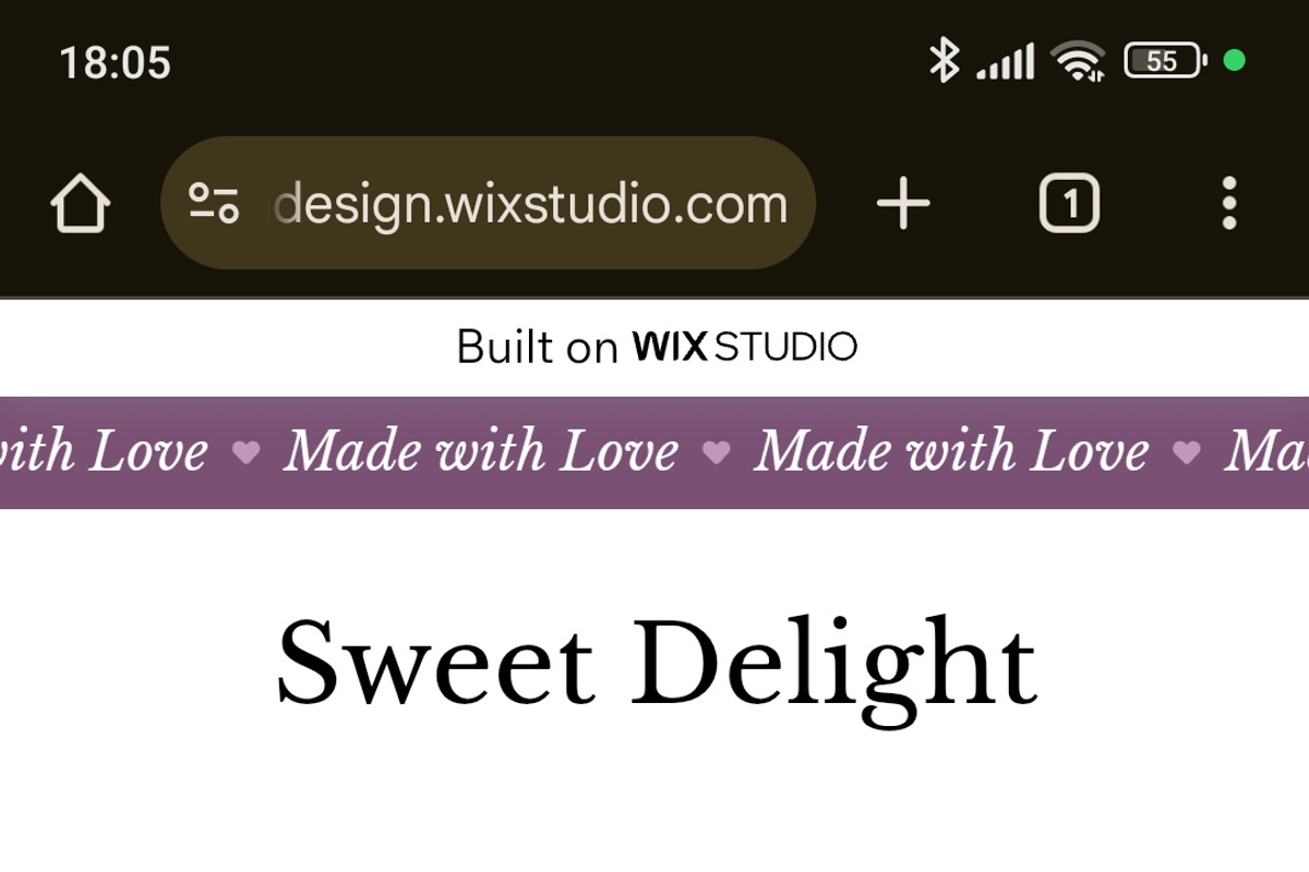 Cake - Wix Studio Website Template preview 6