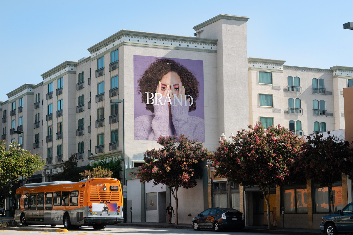 Urban Billboard Mural Mockup PSD, an Advertising Mockup by Area Mockups (Photo 6 of 6)