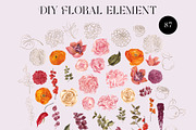 Blush Scarlet. Fall Graphic., an Object Illustration by ma_i_vi (Thumbnail 10 of 11)
