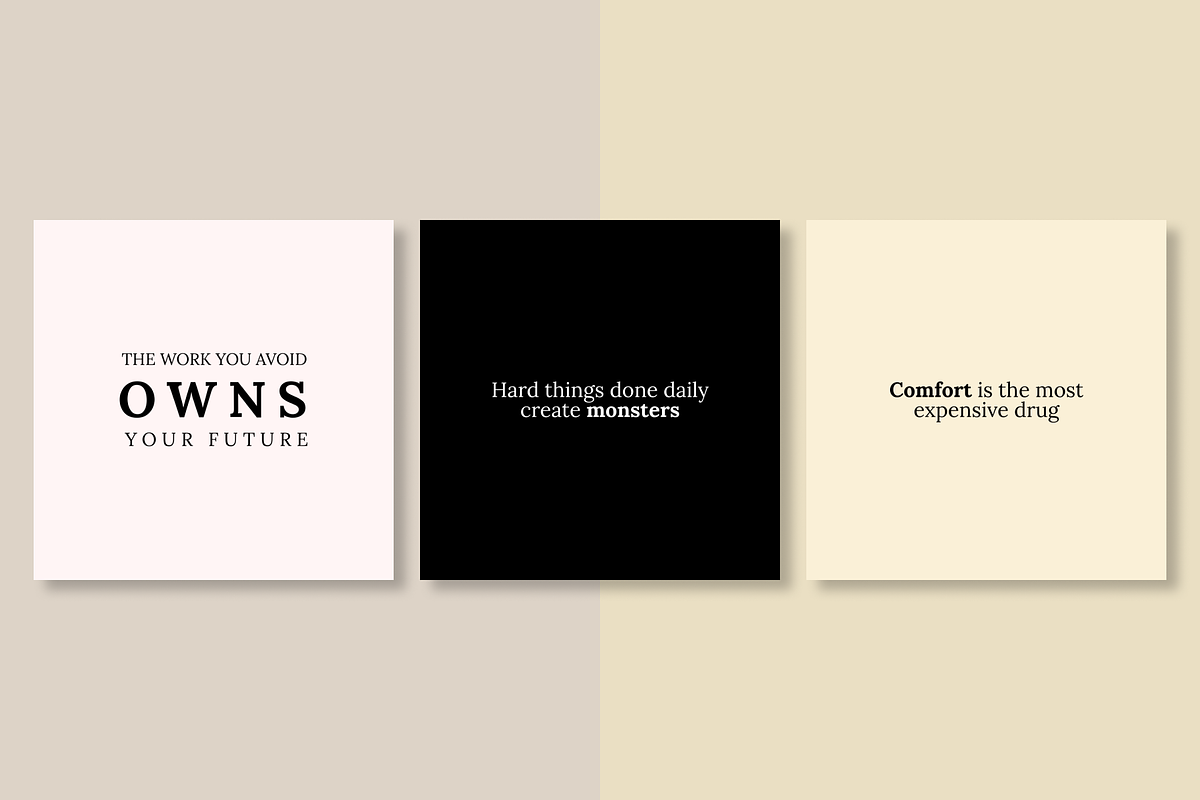 50 Inspiring Instagram Template, a Social Media Template by RB Boutique (Photo 3 of 10)