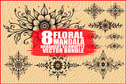 Luxury Mandala Ornament, an Illustration by jahid234 (Thumbnail 1 of 9)