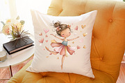 Watercolor Fairy Valentine's PNG Cli, an Illustration by Sublimation Artist (Thumbnail 6 of 6)
