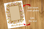 Warm Frame Photo Card PSD Template, a Card Template by PSD templates and Photos (Thumbnail 4 of 6)