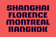 Rakd - Bold Geometric Display Typefa, a Font by ESEM (Thumbnail 3 of 6)