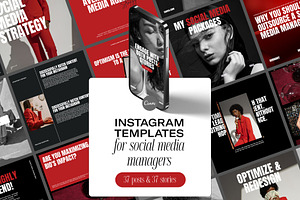 Instagram Templates Post & Stories