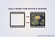 Film Strip Brush Set for Procreate, a Brush Add-On by AngelfishCreative (Thumbnail 7 of 8)