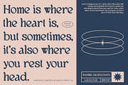 Egmond Blur, a Serif Font by Craft Supply Co. (Thumbnail 4 of 8)