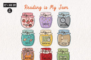 Reading Books Sublimation Bundle PNG, an Illustration by CreationArt (Thumbnail 4 of 16)