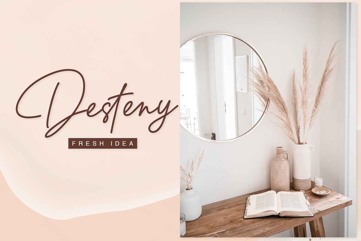 Henderson Script, a Script Font by Quothron (Photo 7 of 8)
