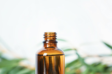 Blank transparent amber glass essential oil bottle and pipette o, a Beauty & Fashion Photo by Natalia Klenova's Shop