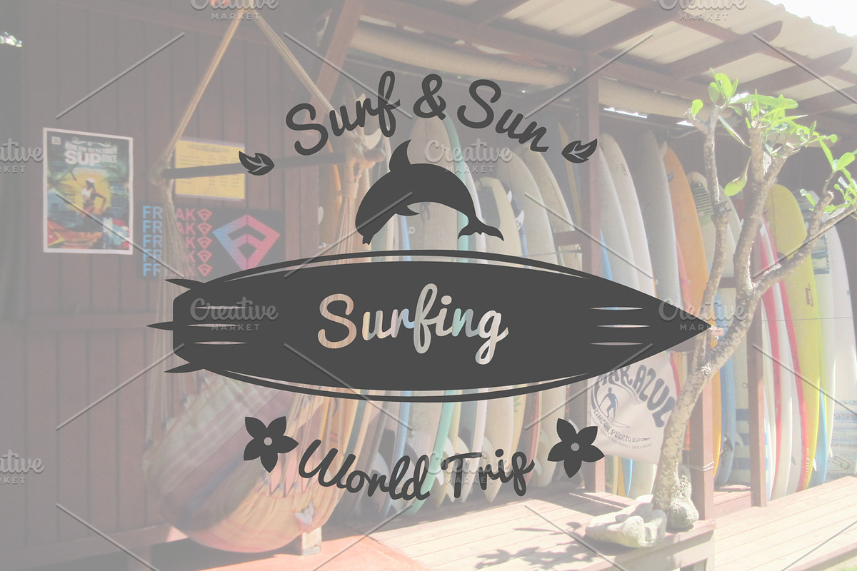 Surfing Bundle, an Illustration by Vector Market (Photo 8 of 12)