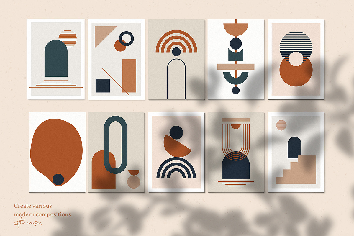 Geometria: Abstract Shapes, an Object Graphic by amber&ink (Photo 2 of 11)