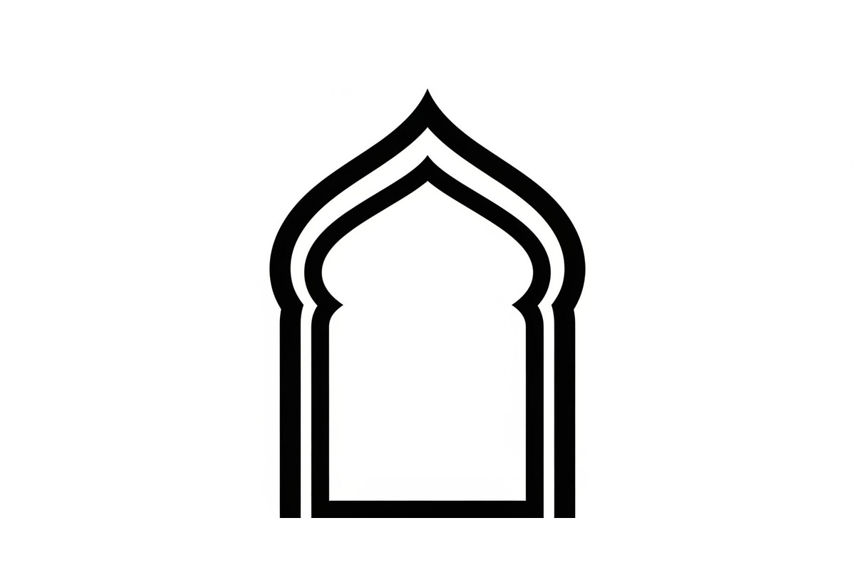 Islamic Arch Window Vector Bundle, an Illustration by yasushie (Photo 12 of 51)
