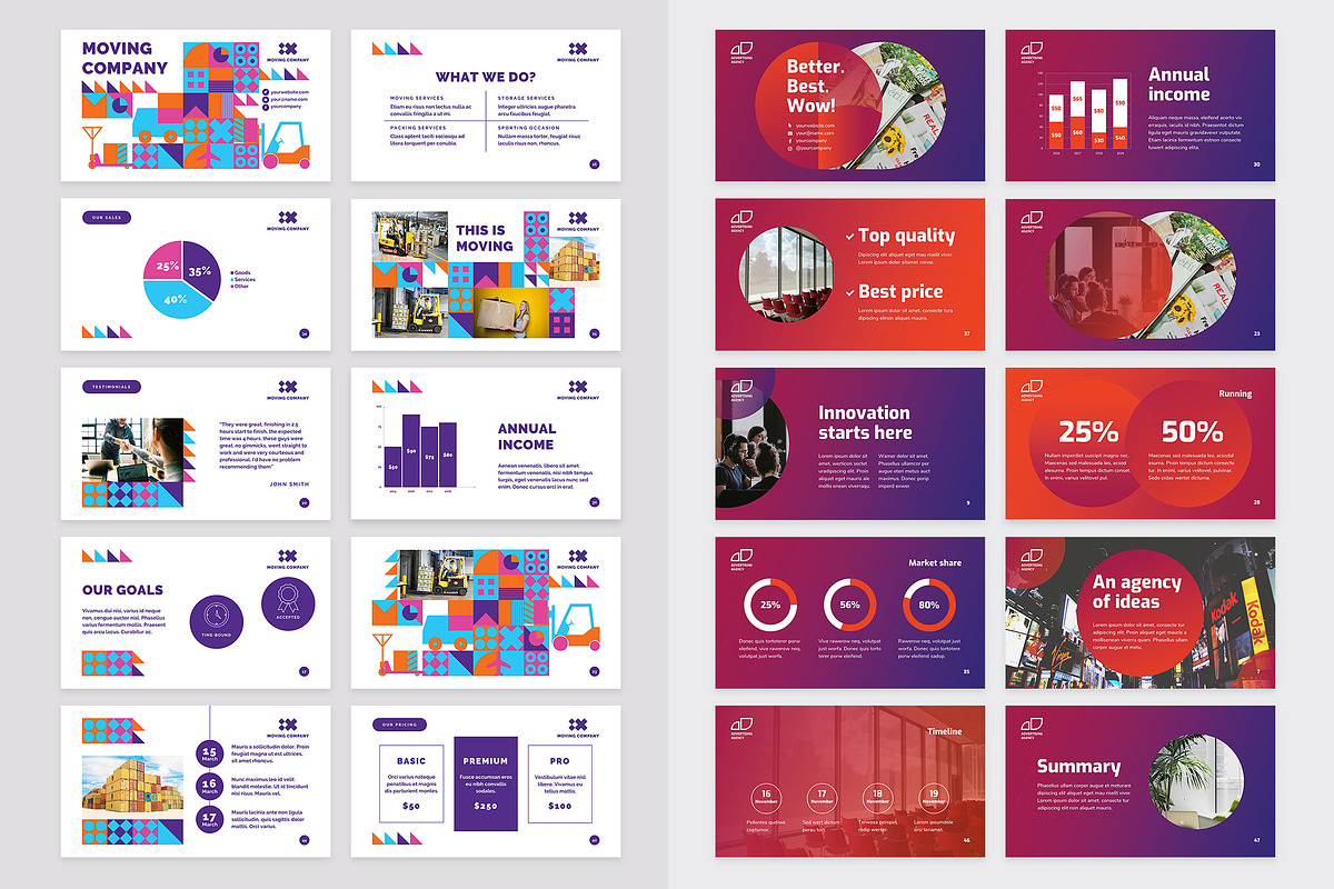 Presentation PowerPoint Bundle, a Presentation Template by TemplatesNow! (Photo 11 of 20)