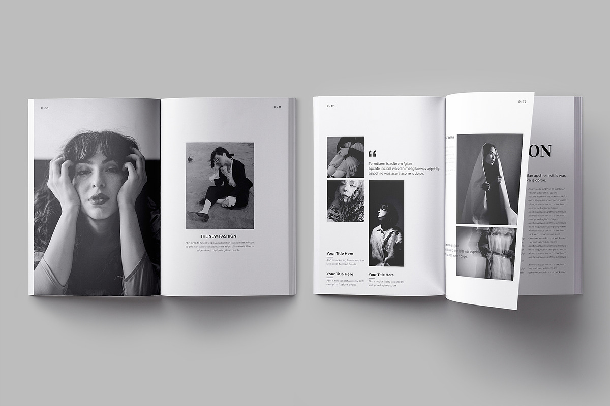 Magazine Template preview 5