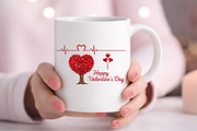 Happy Valentine’s Day Patch PNG, an Illustration by DreamArtGraphic (Thumbnail 4 of 4)