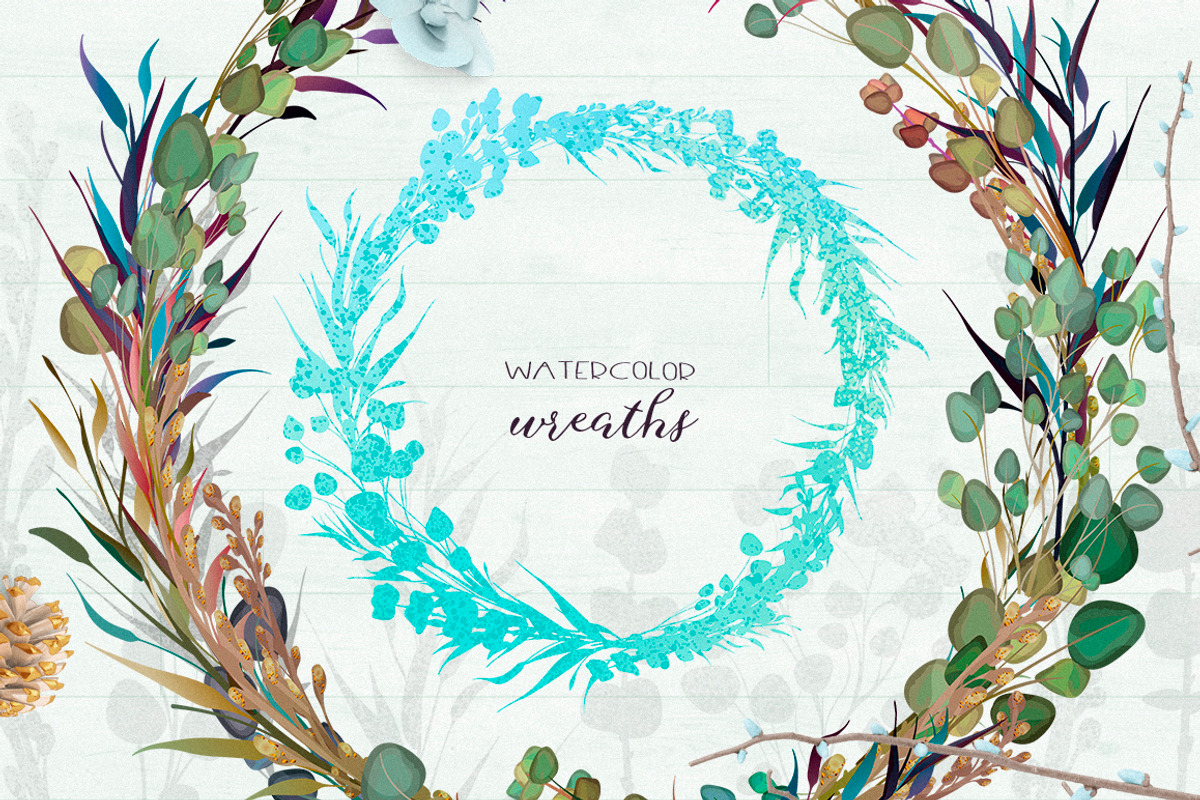 The Melancholy - flowers and leaves, an Illustration by Gluiki (Photo 4 of 6)