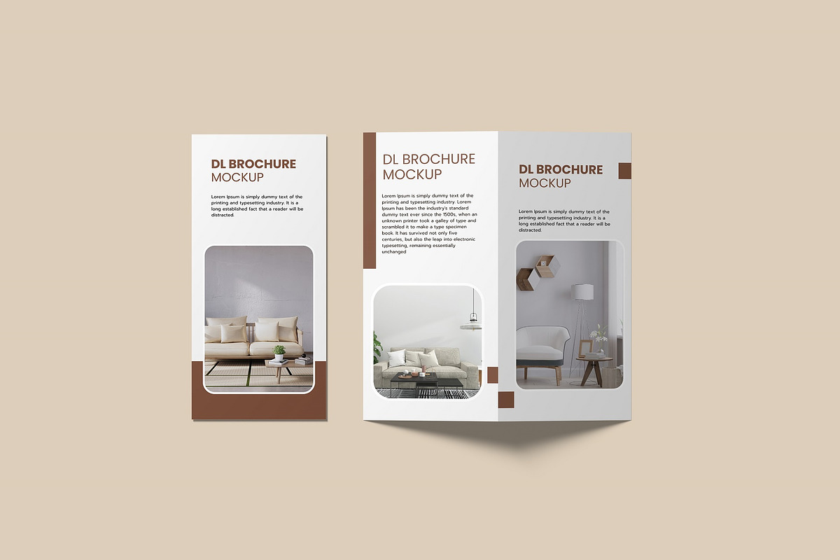 DL Brochure Mockup, an Advertising Mockup by zuhraabdullah (Photo 6 of 11)
