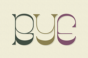 Chaero, a Font by ilhamtaro (Thumbnail 10 of 10)