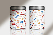 Baking tools seamless patterns set, a Pattern Graphic by Good Studio (Thumbnail 6 of 8)